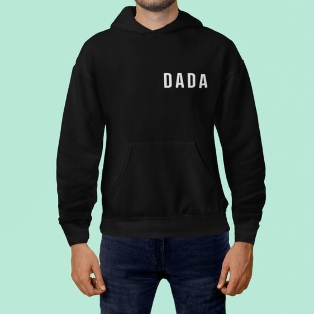Dada Hoodie, Custom Dad Hoodie, Personalized Hoodie, Fathers Day Gift,